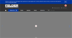 Desktop Screenshot of felder.es