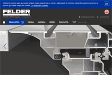 Tablet Screenshot of felder.es