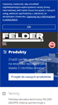 Mobile Screenshot of felder.pl